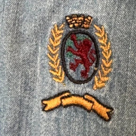 Tommy Hilfiger XL Denim Crest Shirt Vintage Y2K Style Bundle to save 20% - Picture 5 of 7